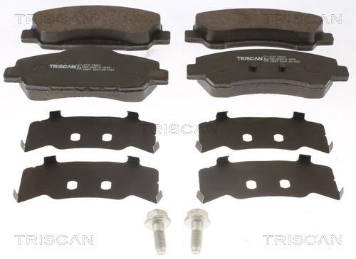 Jeu de 4 plaquettes de frein Triscan A/S ref. 8110 28062