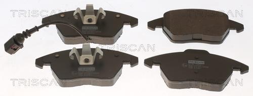 Jeu de 4 plaquettes de frein Triscan A/S ref. 8110 29051
