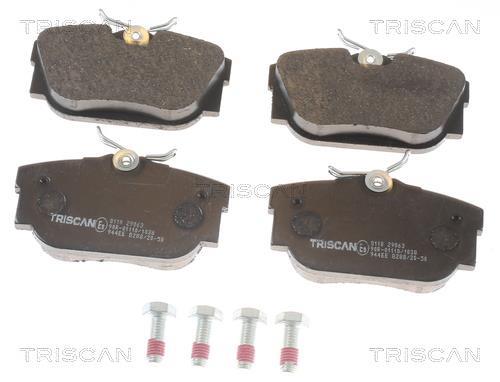 Jogo de 4 pastilhas de travão Triscan A/S ref. 8110 29063