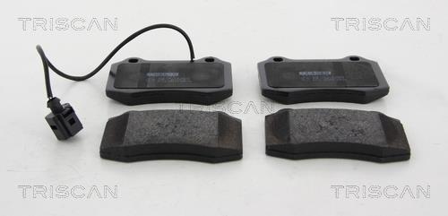 Jeu de 4 plaquettes de frein Triscan A/S ref. 8110 29073