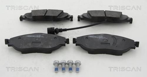 Jeu de 4 plaquettes de frein Triscan A/S ref. 8110 29098