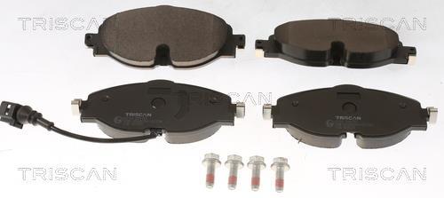 Jeu de 4 plaquettes de frein Triscan A/S ref. 8110 29170