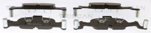 Jeu de 4 plaquettes de frein Triscan A/S ref. 8110 29188