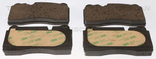 Jeu de 4 plaquettes de frein Triscan A/S ref. 8110 29191