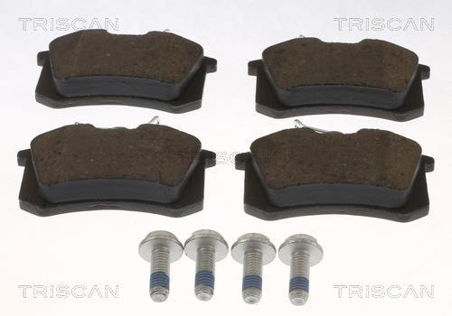 Jeu de 4 plaquettes de frein Triscan A/S ref. 8110 29196