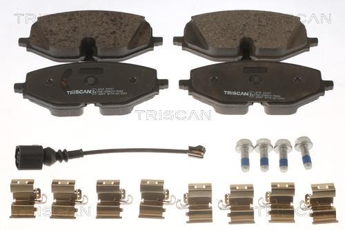 Jeu de 4 plaquettes de frein Triscan A/S ref. 8110 29197