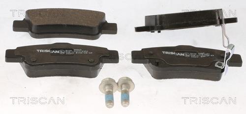 Jeu de 4 plaquettes de frein Triscan A/S ref. 8110 40062