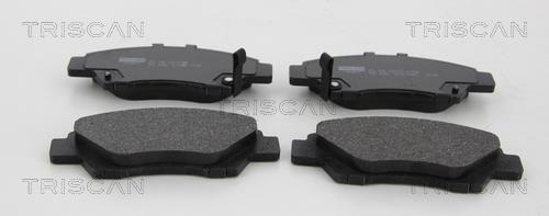 Jeu de 4 plaquettes de frein Triscan A/S ref. 8110 40067