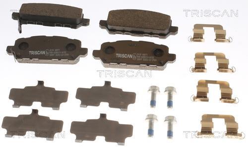 Jogo de 4 pastilhas de travão Triscan A/S ref. 8110 40071