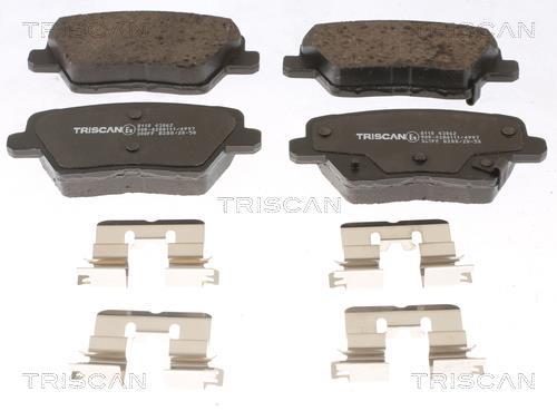 Jeu de 4 plaquettes de frein Triscan A/S ref. 8110 43062