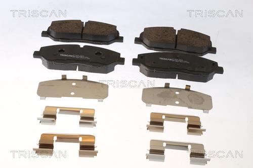 Jeu de 4 plaquettes de frein Triscan A/S ref. 8110 43066