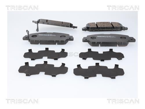 Jeu de 4 plaquettes de frein Triscan A/S ref. 8110 43077