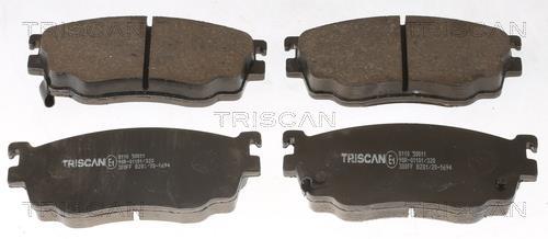 Jeu de 4 plaquettes de frein Triscan A/S ref. 8110 50011
