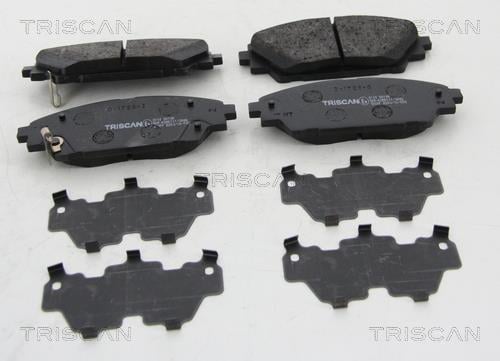 Jogo de 4 pastilhas de travão Triscan A/S 8110 50190