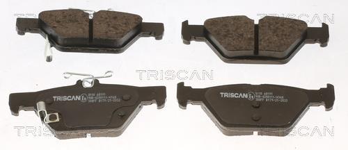Jeu de 4 plaquettes de frein Triscan A/S ref. 8110 68191