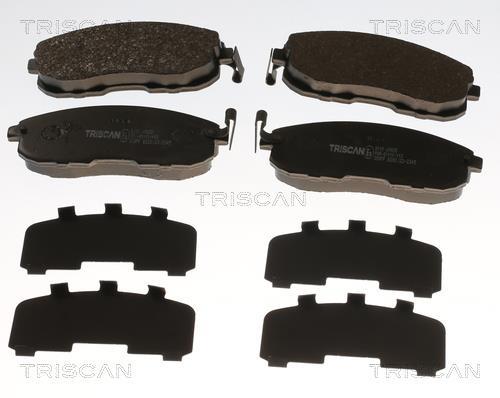 Jeu de 4 plaquettes de frein Triscan A/S ref. 8110 69020