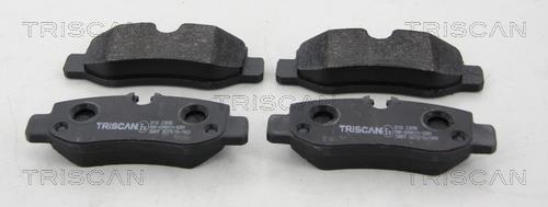 Jogo de 4 pastilhas de travão Triscan A/S ref. 8110 69022