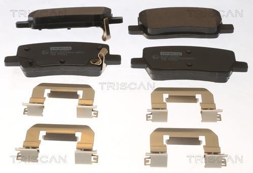 Jogo de 4 pastilhas de travão Triscan A/S ref. 8110 81001