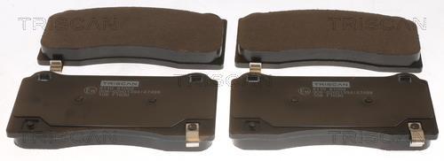Jeu de 4 plaquettes de frein Triscan A/S ref. 8110 81004