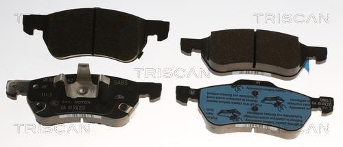 Jeu de 4 plaquettes de frein Triscan A/S 8110 82001