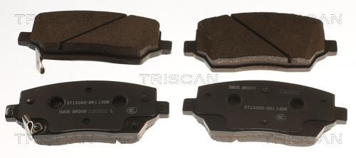 Jeu de 4 plaquettes de frein Triscan A/S ref. 8110 83001