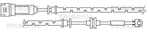 Contacteur de témoin d'usure (Témoin d'usure plaquettes) Triscan A/S ref. 8115 10008