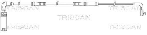 Contacteur de témoin d'usure (Témoin d'usure plaquettes) Triscan A/S 8115 11027