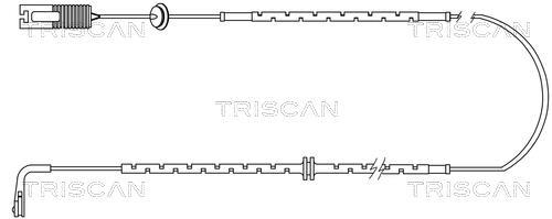 Contacteur de témoin d'usure (Témoin d'usure plaquettes) Triscan A/S 8115 17002