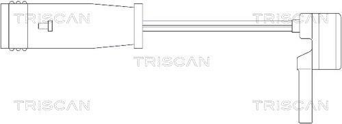 Contacteur de témoin d'usure (Témoin d'usure plaquettes) Triscan A/S 8115 23011