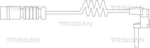 Contacteur de témoin d'usure (Témoin d'usure plaquettes) Triscan A/S 8115 23013