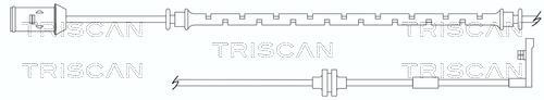 Contacteur de témoin d'usure (Témoin d'usure plaquettes) Triscan A/S 8115 24017