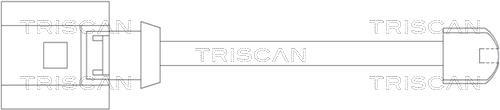 Contacteur de témoin d'usure (Témoin d'usure plaquettes) Triscan A/S 8115 29012