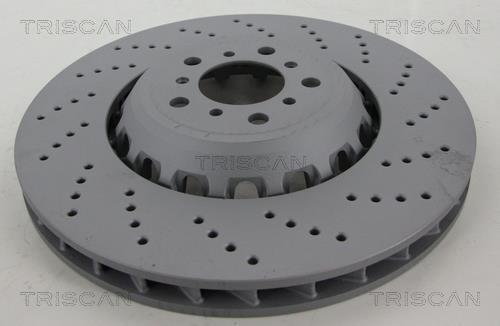 Disque de frein avant droit Triscan A/S ref. 8120 111053C