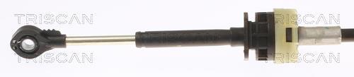 Câble de boîte de vitesse automatique (Câble de changement de vitesse) Triscan A/S ref. 8140 14705