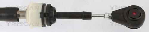 Câble de boîte de vitesse manuelle (Câble de changement de vitesse) Triscan A/S ref. 8140 15747