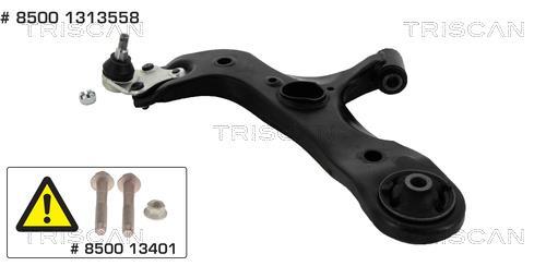 Triangle de suspension Triscan A/S ref. 8500 13558