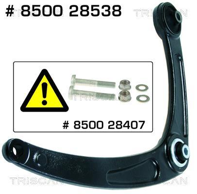 Triangle de suspension Triscan A/S ref. 8500 28538