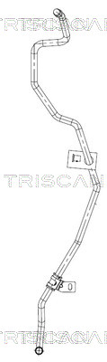 Tuyau hydraulique, direction Triscan A/S 8516 25009