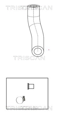 Tuyau hydraulique, direction Triscan A/S 8516 29069