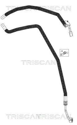 Tuyau hydraulique, direction Triscan A/S ref. 8516 29091