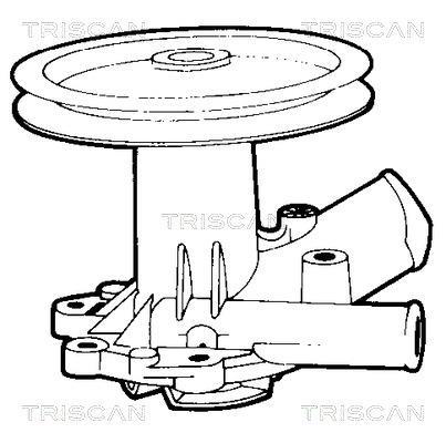 Pompe à eau Triscan A/S 8600 10070