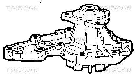 Pompe à eau Triscan A/S ref. 8600 10877