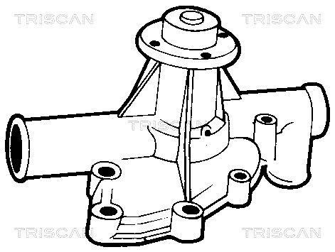Pompe à eau Triscan A/S ref. 8600 11002