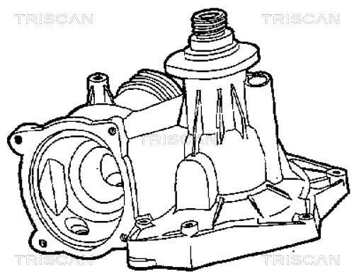 Pompe à eau Triscan A/S ref. 8600 11008
