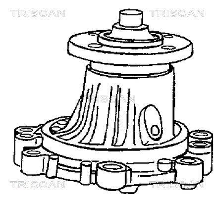 Pompe à eau Triscan A/S ref. 8600 13131