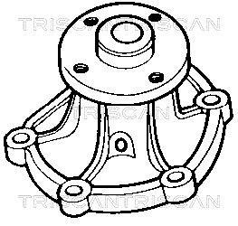 Pompe à eau Triscan A/S ref. 8600 13865