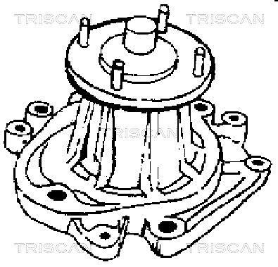 Pompe à eau Triscan A/S ref. 8600 13912