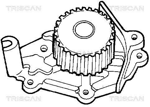 Pompe à eau Triscan A/S ref. 8600 14923