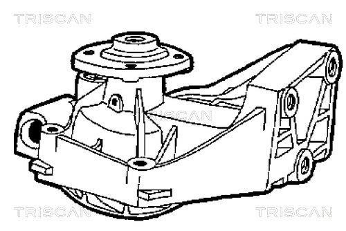 Pompe à eau Triscan A/S ref. 8600 15017