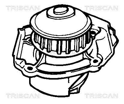 Pompe à eau Triscan A/S ref. 8600 15811